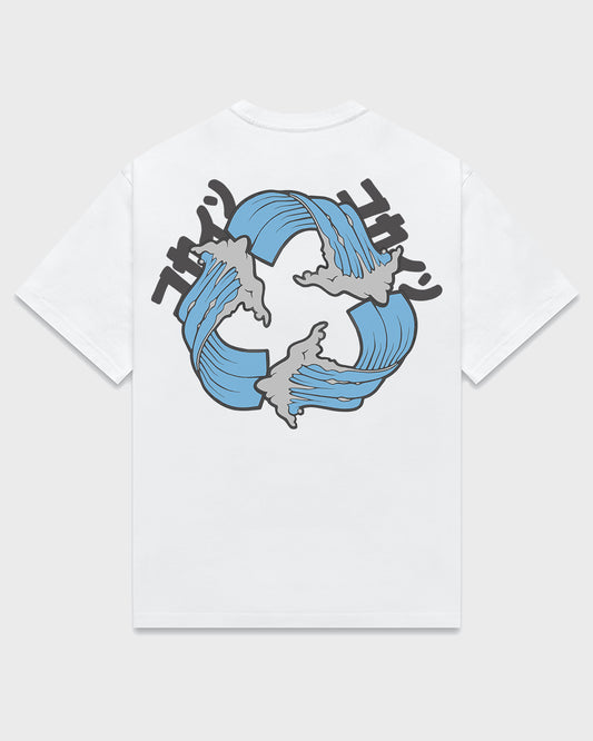 "Eternal Waves" T Shirt // White