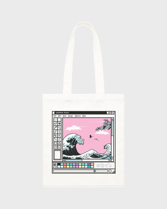 "Waves" Tote Bag ///