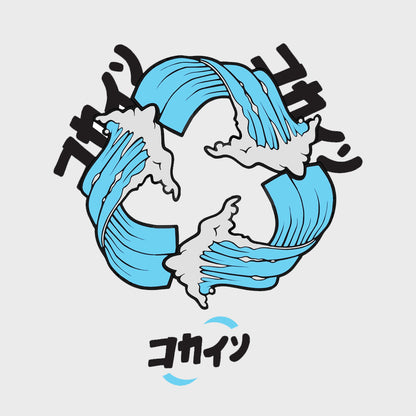 "Eternal Waves" T Shirt // White
