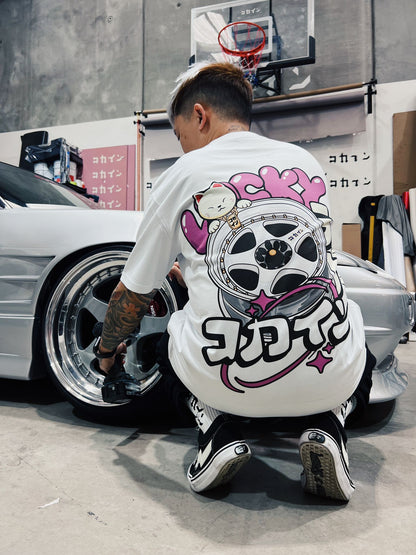 "Lucky Labo" x KOKAINE T Shirt // White