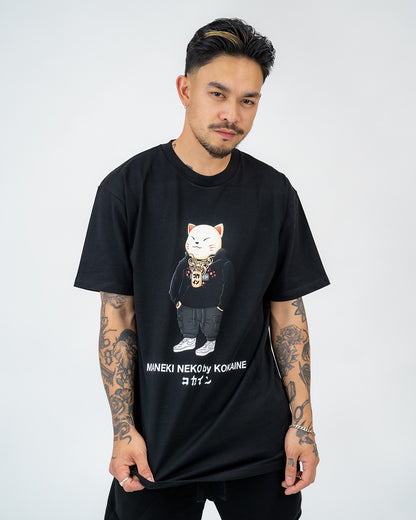 "Neko" by KOKAINE T Shirt // Black