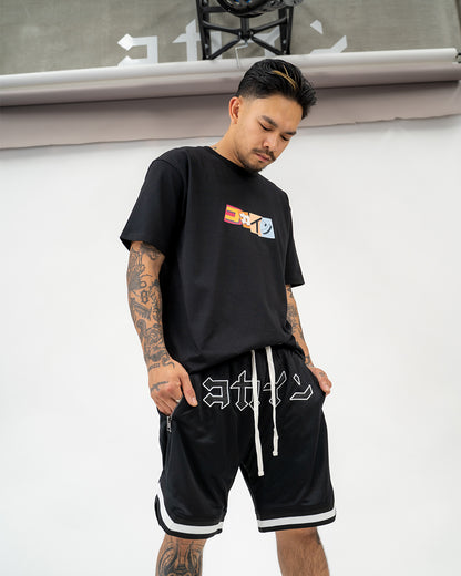 "Ransom" Japanese Logo T Shirt // Black