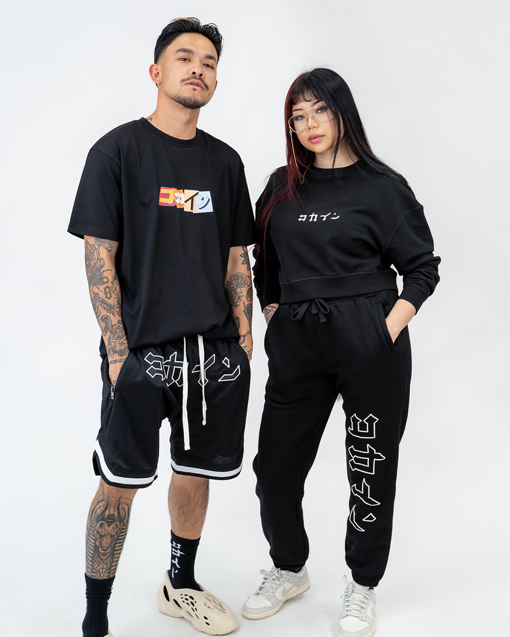 "Ransom" Japanese Logo T Shirt // Black
