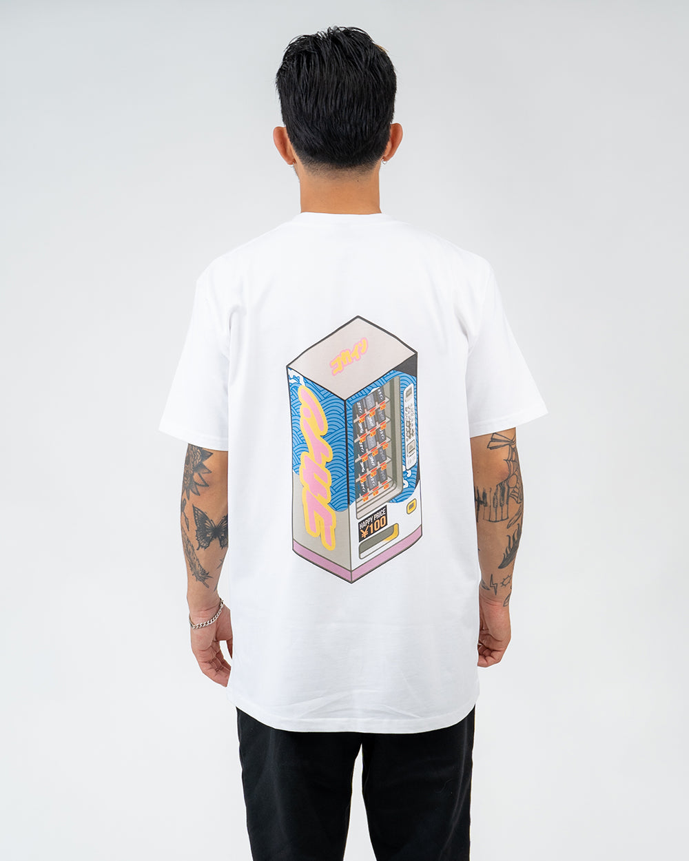 "Vending Machine" T Shirt // White